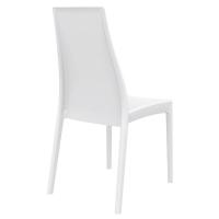 Miranda High-Back Dining Chair White ISP039-WHI - 1