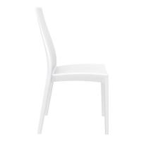 Miranda High-Back Dining Chair White ISP039-WHI - 3