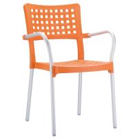 Gala Dining Arm Chair Orange ISP041-ORA