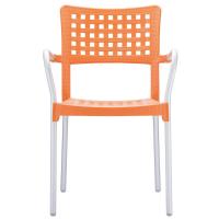 Gala Dining Arm Chair Orange ISP041-ORA - 1