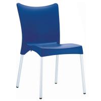 Juliette Resin Dining Chair Blue ISP045-DBL