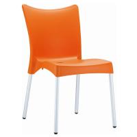Juliette Resin Dining Chair Orange ISP045-ORA