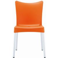 Juliette Resin Dining Chair Orange ISP045-ORA - 1