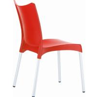 Juliette Resin Dining Chair Red ISP045-RED - 1