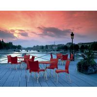 Juliette Resin Dining Chair Orange ISP045-ORA - 8