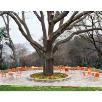 Dolce Resin Outdoor Armchair Orange ISP047-ORA - 10