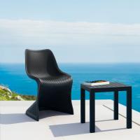 Bloom Modern Dining Chair Black ISP048-BLA - 7