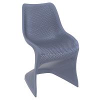 Bloom Modern Dining Chair Dark Gray ISP048-DGR