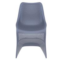 Bloom Modern Dining Chair Dark Gray ISP048-DGR - 2
