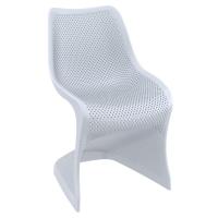 Bloom Modern Dining Chair Silver Gray ISP048-SIL