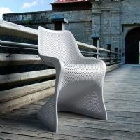 Bloom Modern Dining Chair White ISP048-WHI - 6