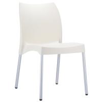 Vita Resin Outdoor Dining Chair Beige ISP049-BEI