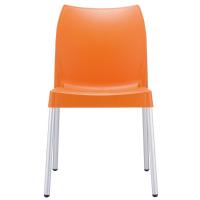 Vita Resin Outdoor Dining Chair Orange ISP049-ORA - 1