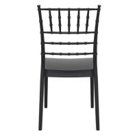 Josephine Wedding Chair Black ISP050-BLA - 4