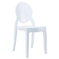 Baby Elizabeth Kids Chair Glossy White ISP051-GWHI