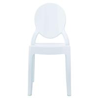 Baby Elizabeth Kids Chair Glossy White ISP051-GWHI - 4