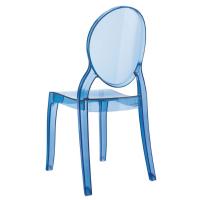 Baby Elizabeth Kids Chair Transparent Blue ISP051-TBLU - 1