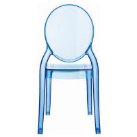 Baby Elizabeth Kids Chair Transparent Blue ISP051-TBLU - 2