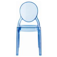 Baby Elizabeth Kids Chair Transparent Blue ISP051-TBLU - 4