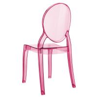 Baby Elizabeth Kids Chair Transparent Pink ISP051-TPNK - 1