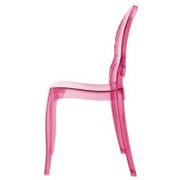 Baby Elizabeth Kids Chair Transparent Pink ISP051-TPNK - 3
