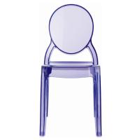 Baby Elizabeth Kids Chair Transparent Violet ISP051-TVIO - 4
