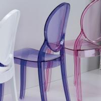 Baby Elizabeth Kids Chair Transparent Violet ISP051-TVIO - 6