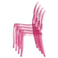 Baby Elizabeth Kids Chair Transparent Pink ISP051-TPNK - 10