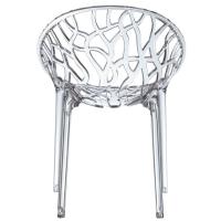 Crystal Polycarbonate Modern Dining Chair Transparent ISP052-TCL - 2