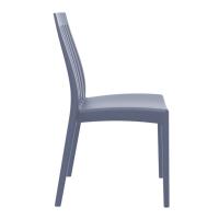 Soho High-Back Dining Chair Dark Gray ISP054-DGR - 3