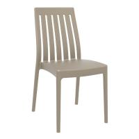 Soho High-Back Dining Chair Taupe ISP054-DVR