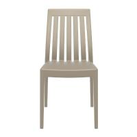 Soho High-Back Dining Chair Taupe ISP054-DVR - 2