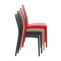 Soho High-Back Dining Chair Red ISP054-RED - 6