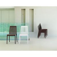 Soho High-Back Dining Chair White ISP054-WHI - 12