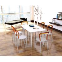 Mr Bobo Chair Black with Transparent Back ISP056-BLA-TCL - 8