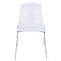 Allegra Indoor Dining Chair Glossy White ISP057-GWHI - 3