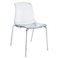 Allegra Indoor Dining Chair Transparent Clear ISP057-TCL