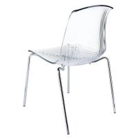 Allegra Indoor Dining Chair Transparent Clear ISP057-TCL - 1