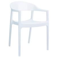 Carmen Chair Glossy/White ISP059-WHI-GWHI