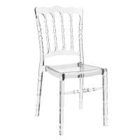 Opera Polycarbonate Dining Chair Transparent Clear ISP061-TCL