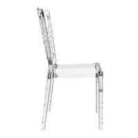 Opera Polycarbonate Dining Chair Transparent Clear ISP061-TCL - 3