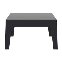 Box Resin Outdoor Coffee Table Black ISP064-BLA - 1