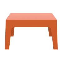 Box Resin Outdoor Coffee Table Orange ISP064-ORA - 1