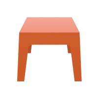 Box Resin Outdoor Coffee Table Orange ISP064-ORA - 2