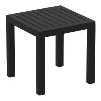 Ocean Square Side Table Black ISP066-BLA