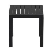 Ocean Square Side Table Black ISP066-BLA - 1