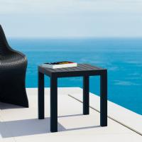 Ocean Square Side Table Black ISP066-BLA - 2