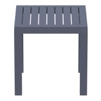 Ocean Square Side Table Dark Gray ISP066-DGR - 1