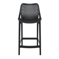 Air Resin Outdoor Counter Chair Black ISP067-BLA - 2