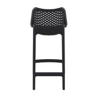 Air Resin Outdoor Counter Chair Black ISP067-BLA - 4